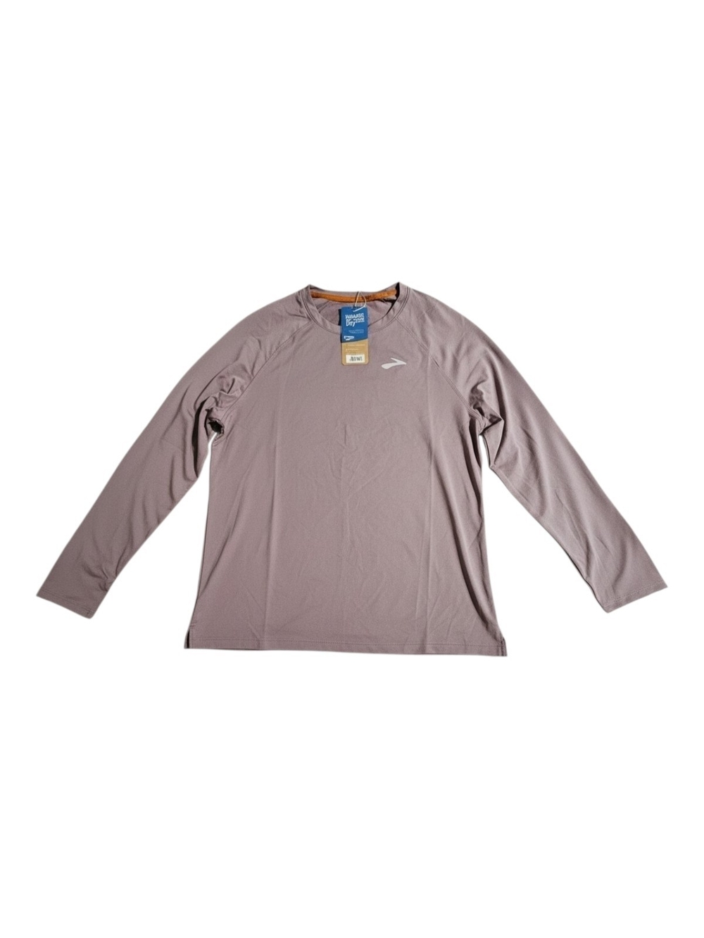Brooks Men’s Long-Sleeve Tee in Taupe